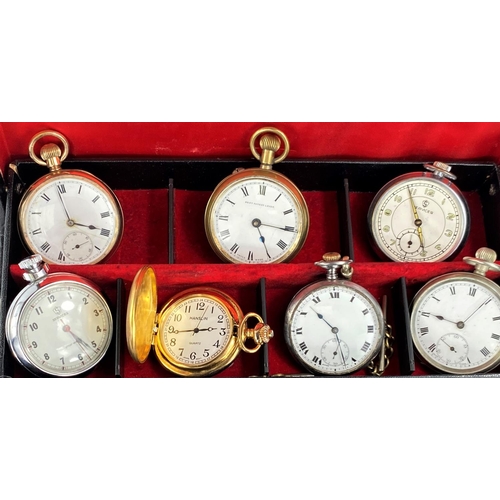 605 - A collection of watches and pocket watches