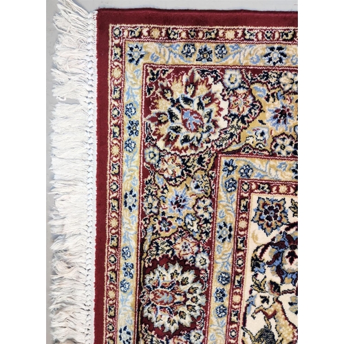 892 - A fawn ground Persian design 