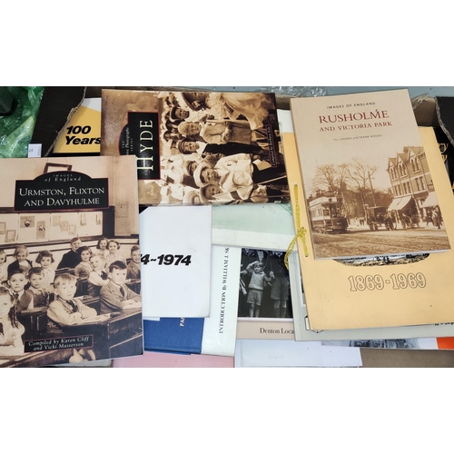 10C - A selection of local history books, other books on maps, cathedrals, churches etc