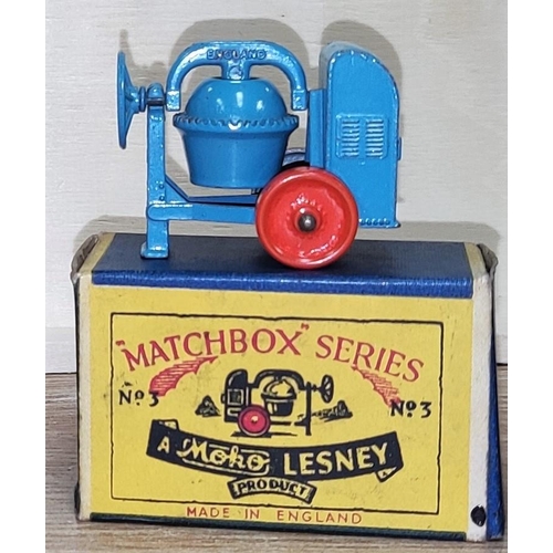 150 - Four Moko Lesney Matchbox Series diecast vehicles - No 1, 2 ,3, 4