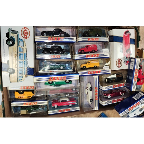 166 - A collection of boxed Matchbox The Dinky Collection diecast vehicles and some older Dinky cars etc