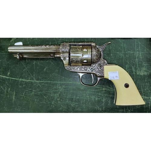 216A - A display model of a revolver
