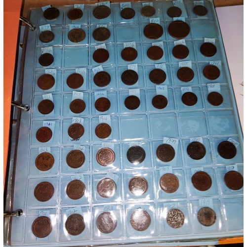 240D - AUSTRIA & ITALY collections of coins in album