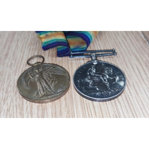 286 - WWI: a silver war medal to casualty 91119 Pte E. Shepherd, Liverpool Reg; a Victory medal to M-34507... 
