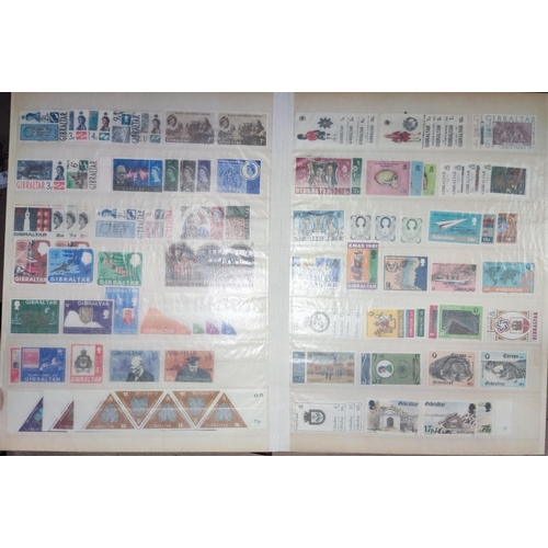 322 - GIBRALTER,  a collection of stamps QV - QEII, and CYPRUS a collection of stamps EVII - QEII in ... 