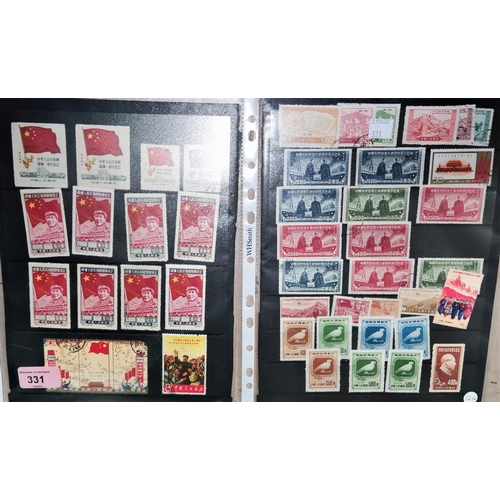 331 - CHINA: a collection of stamps 