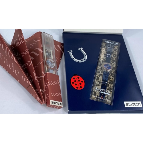 708 - A Swatch Watch originally boxed 'The Club Special Lucky 7'  SK 2166, 1998 collection; a Swatch Watch... 