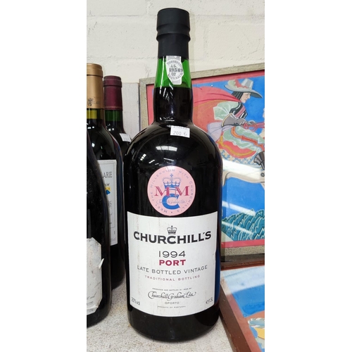 200b - A 1.5 litre bottle of Churchill's late bottled port 1994 vintage