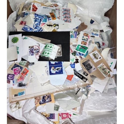 340 - A box of miscellaneous stamps