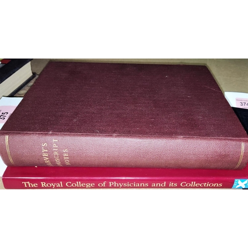375 - HARVEY (William) - Prelectiones Anatomiae Universalis, interleaved copy manuscript with transcript ,... 