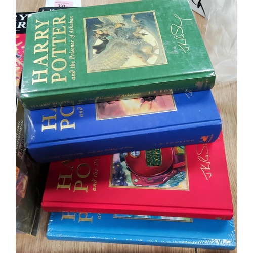 397 - ROWLING (J.K) - Harry Potter, Philosophers Stone, Chamber of Secrets, Prisoner of Azkaban and Goblet... 
