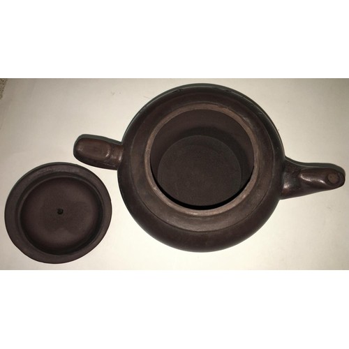 449 - Two Chinese Yixing tea pots