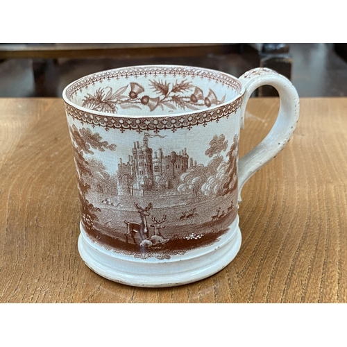 519A - A 19th century commemorative mug for Viscount Clive attaining his majority November 5th 1839, manufa... 