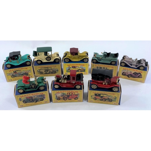 311 - Vintage Matchbox models of Yesteryear boxed Y-1, Y2, Y3, Y6, Y7, Y11, Y14, Y15