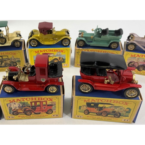 311 - Vintage Matchbox models of Yesteryear boxed Y-1, Y2, Y3, Y6, Y7, Y11, Y14, Y15