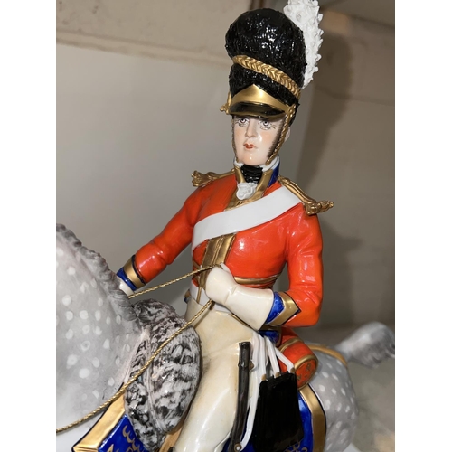 441 - A mounted Napoleonic soldier 