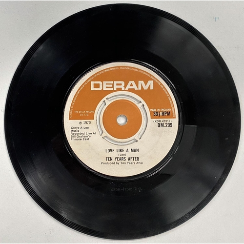 237 - TEN YEARS AFTER: She Lies in the Morning, Deram XDR 48532, Demo and another