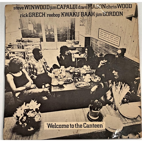 239 - TRAFFIC: Welcome to the Canteen, blank label 7 inch demo in p/s