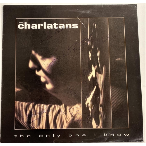 285 - THE CHARLATANS: The Only One I Know, SIT 70T, 12 inch single with autographed cover