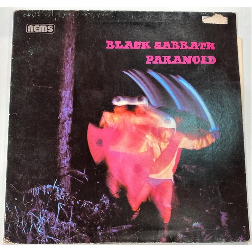 287 - BLACK SABBATH: Vertigo V06, LP, gatefold sleeve, small swirl label; PARANOID, NEMS NEL 6003, LP, gat... 