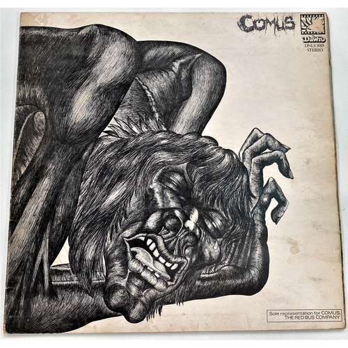 304 - COMUS - FIRST UTTERANCE, Dawn DNX 2506, LP gatefold sleeve with lyric sheet, orange label(Vinyl: ext... 