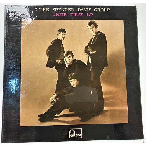 310 - THE SPENCER DAVIS GROUP - THEIR FIRST LP, Fontana TL 5242, LP, front laminated sleeve with signature... 