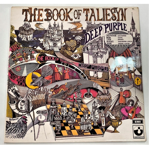 313 - DEEP PURPLE - THE BOOK OF TALIESYN, Harvest SHVL 751, LP, laminated gatefold sleeve, FIRST ISSUE, 4 ... 