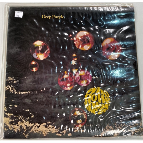 314 - DEEP PURPLE - FIREBALL, Harvest SHVL 793, LP, textured gatefold sleeve, lyric sheet(Vinyl: surface m... 