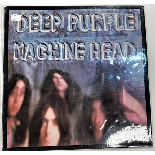 314 - DEEP PURPLE - FIREBALL, Harvest SHVL 793, LP, textured gatefold sleeve, lyric sheet(Vinyl: surface m... 