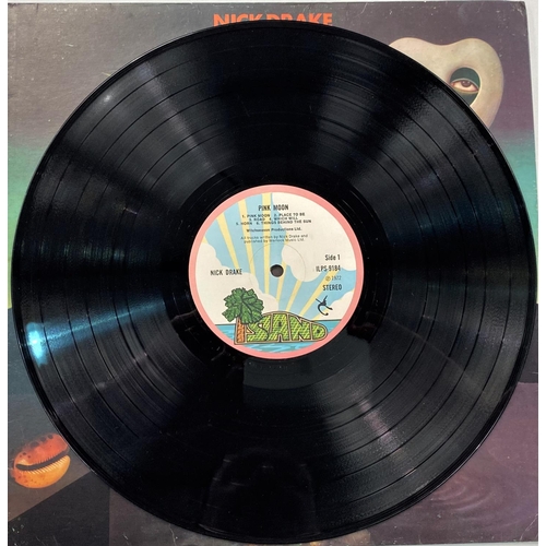 325 - NICK DRAKE - PINK MOON Island ILPS - 9184, LP, gatefold sleeve, 