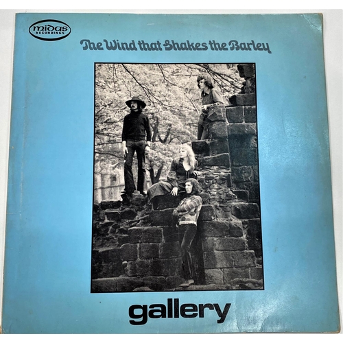 346 - GALLERY - THE WIND THAT SHAKES THE BARLEY, Midas MFHR 046, LP(Vinyl: unmarked good, sleeve - good)... 