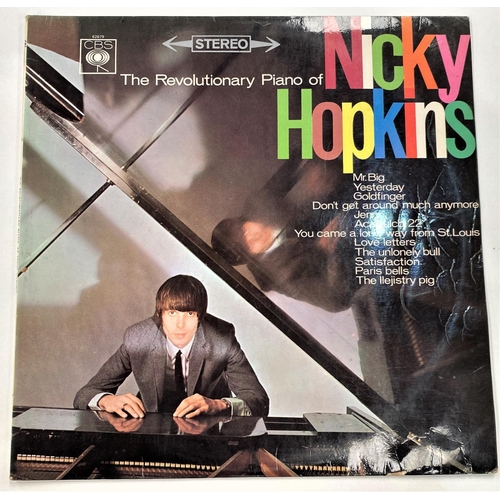 355 - NICKY HOPKINS - THE REVOLUTIONARY PIANO OF NICKY HOPKINS, CBS SBPG 62679, LP(Vinyl: unmarked good, s... 