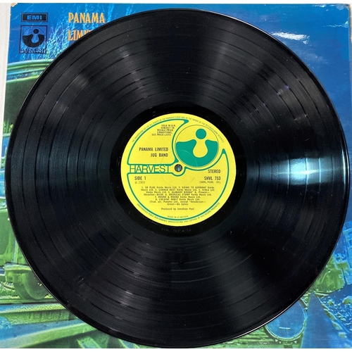 363 - PANAMA LIMITED JUG BAND, Harvest SHVL 753, LP, laminated gatefold sleeve, 1st pressing with 5 line t... 