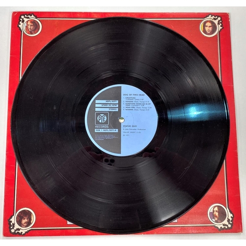 392 - STATUS QUO - SPARE PARTS, Pye NSPL 18301 LP stereo, 006 OF TWO HEAD NSPL 18371(Vinyl: some surface m... 