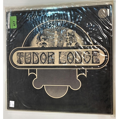 417 - TUDOR LODGE - TUDOR LODGE Vertigo 6360 043 LP textured foldout sleeve swirl label(Vinyl: light surfa... 