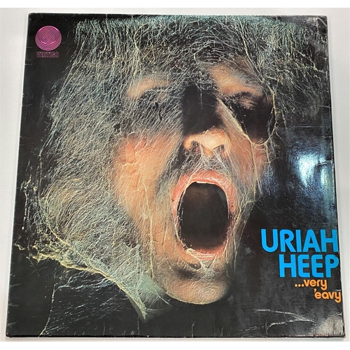 418 - URIAH HEEP - VERY 'EAVY VERY HUMBLE Vertigo 6360 006 LP gatefold sleeve large swirl label(Vinyl: 2 m... 