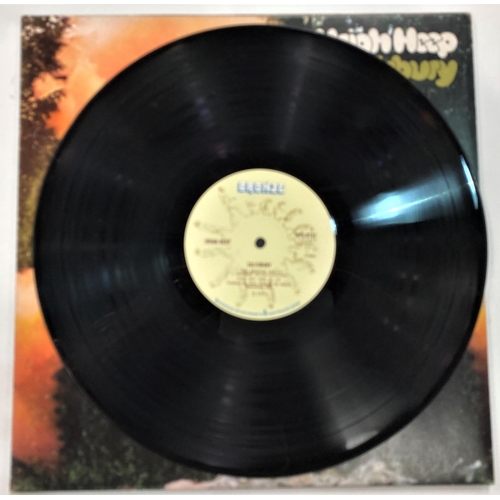 422 - URIAH HEEP - DEMONS AND WIZARDS Bronze ILPS 9193 LP gatefold sleeve, lyric inner sleeve(Vinyl: light... 