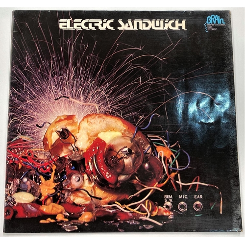 440 - ELECTRIC SANDWICH - ELECTRIC SANDWICH Brain/Metronome 1018 LP gatefold sleeve(Vinyl: fingermarks and... 