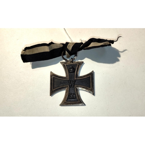 116 - A German WWI Iron cross, 2nd class