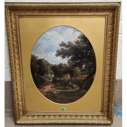 856 - G W Pellitt (Taylor), 19th Century English School:  oil on board, 