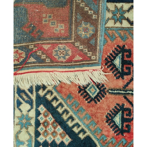 985 - An Eastern blue ground woollen carpet