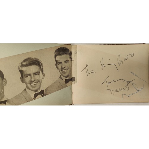 176 - JAZZ AUTOGRAPHS: Gerry Mulligan, Jimmie Rushing, Earl Hines, Count Basie Band, MJQ, Tubby Hayes, Sar... 