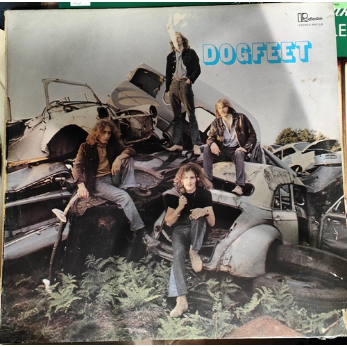 321 - DOGFEET - DOGFEET, Reflection REFL8, white/brown label(Vinyl: a couple of scratches noted but genera... 