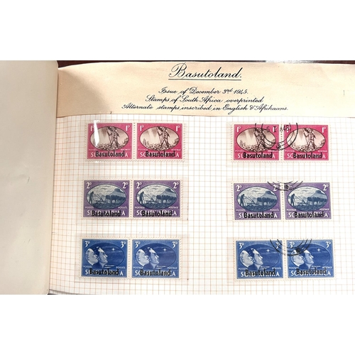 396 - 1946 Victory complete MNH & VFU - missing only Canada MNH, some blks.