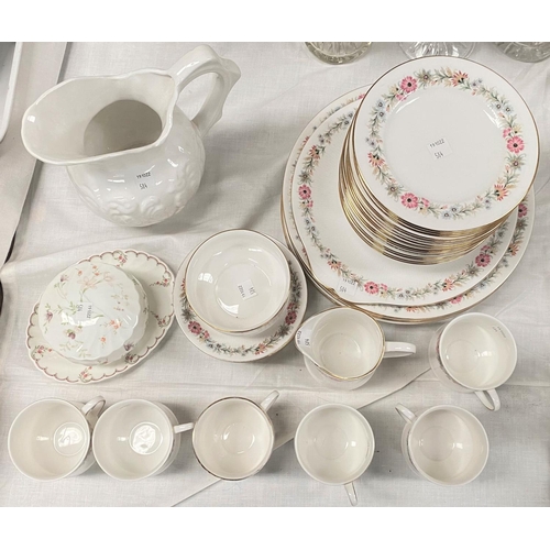 584 - Paragon 'Belinda' china and part tea set