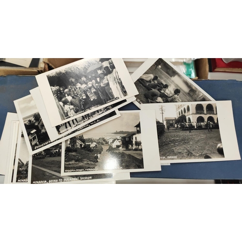 228 - LIBERIA - a group of 16 photographic postcards c. 1920