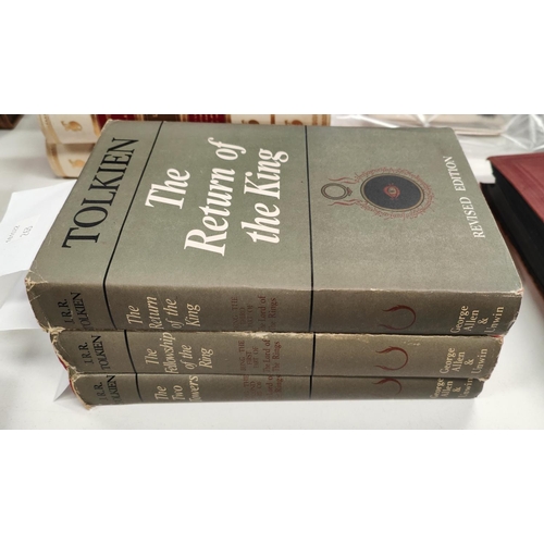 263 - TOLKIEN (J.R.R) - Lord of the Rings Trilogy, 3v, 2nd edition 1966