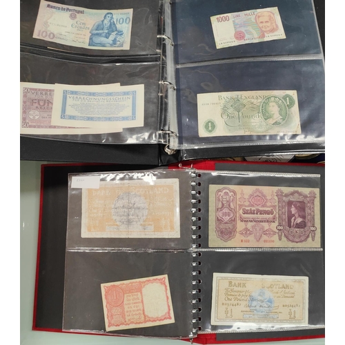 289A - Two albums of Bank notes