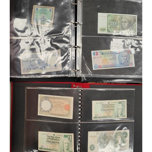 289A - Two albums of Bank notes