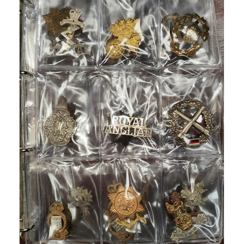 290A - A selection of military badges of various types etc